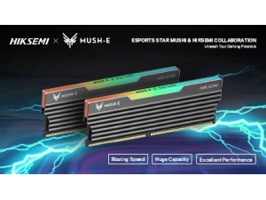 HIKSEMI Hợp Tác Cùng Huyền Thoại Dota 2 Mushi Ra Mắt RAM và SSD Gaming Hiệu Suất Cao